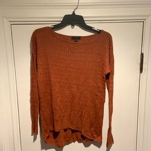 Crewneck sweater.  Rust color, Size: small (J. Crew)